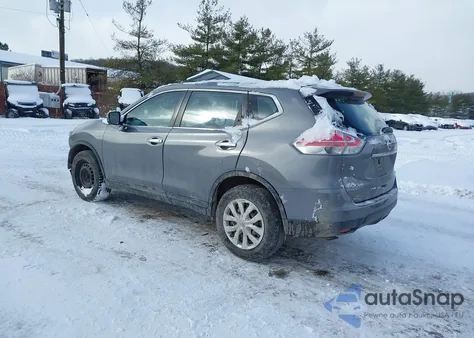 2015 Nissan Rogue S from USA, damaged, VIN KNMAT2MV4FP544644